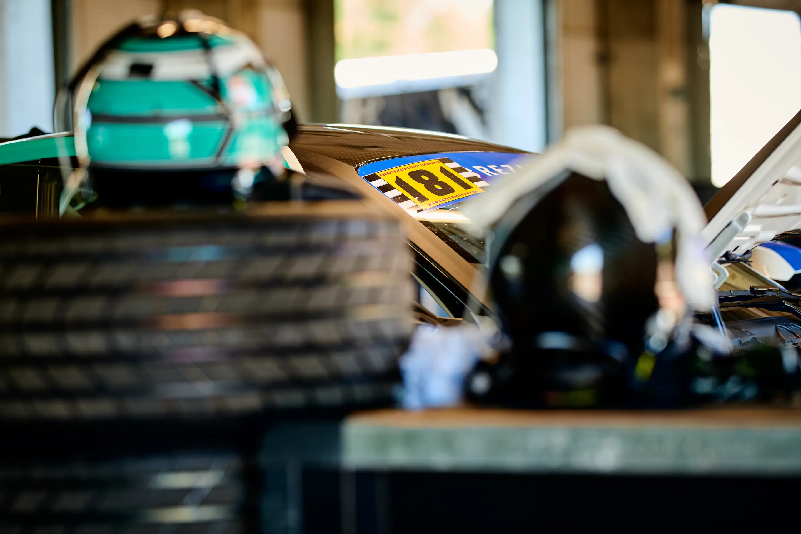 Rennstrecken Vorbereitung